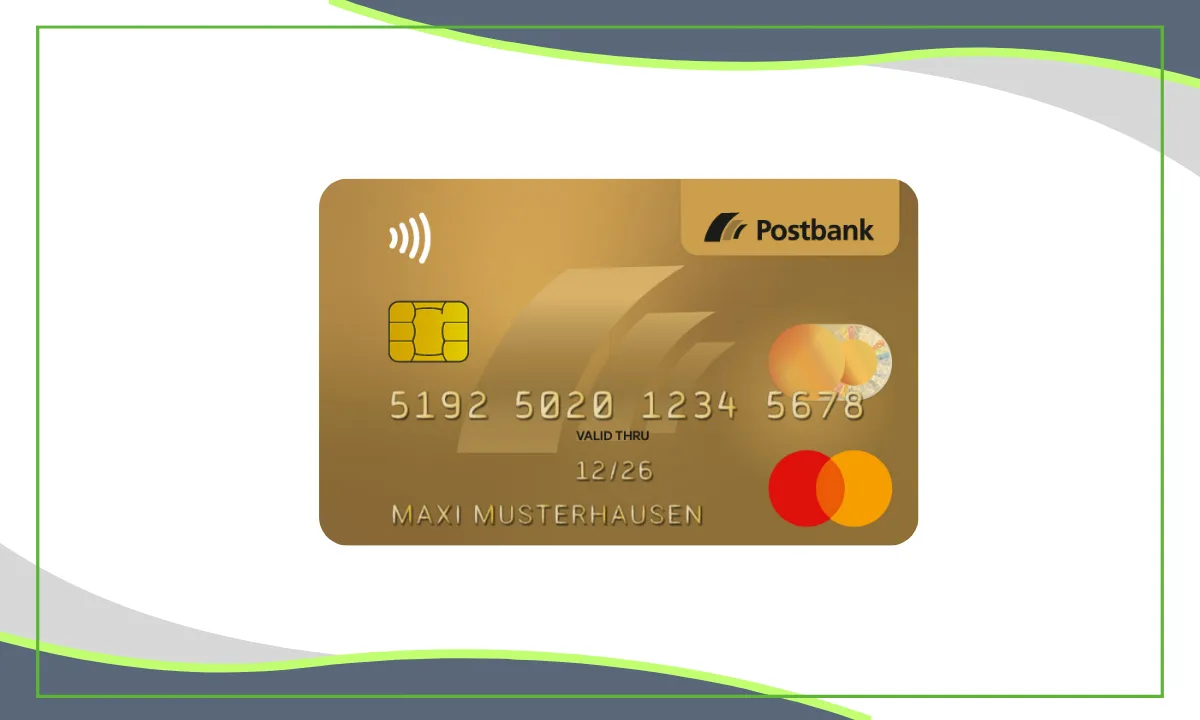 Postbank Mastercard Gold Kreditkarte